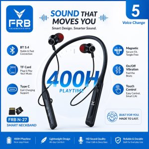 FRB-N27 Wireless Neckband – 400h 12351